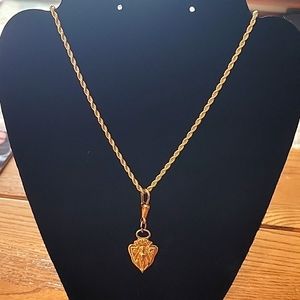 Necklace with Gucci zipper pull